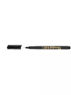 ICO Alkoholos marker, CD/DVD, 0,5 mm, ICO, fekete