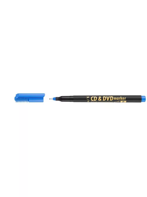 ICO Alkoholos marker, CD/DVD, 0,5 mm, ICO, kék