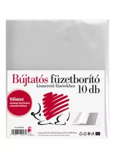   ICO Füzetborító, A5, PP, víztiszta, ICO "Süni"