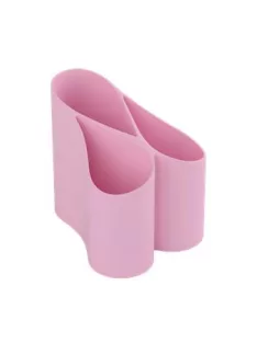   ICO Írószertartó, ICO "Lux", pasztell rózsaszín