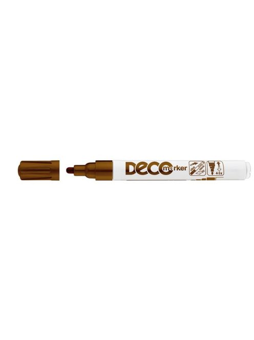 ICO Lakkmarker, 2-4 mm, ICO "Decomarker" barna