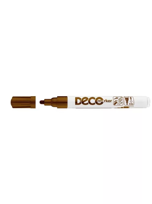 ICO Lakkmarker, 2-4 mm, ICO "Decomarker" barna