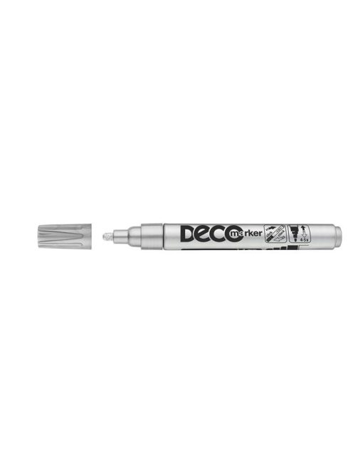 ICO Lakkmarker, 2-4 mm, ICO "Decomarker" ezüst