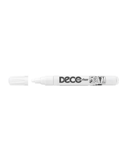 ICO Lakkmarker, 2-4 mm, ICO "Decomarker" fehér