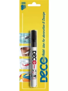 ICO Lakkmarker, 2-4 mm, ICO "Decomarker" fekete