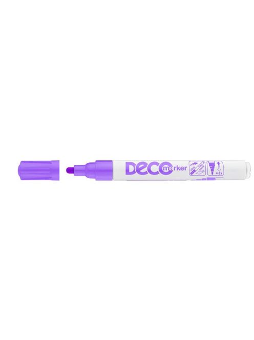 ICO Lakkmarker, 2-4 mm, ICO "Decomarker" lila