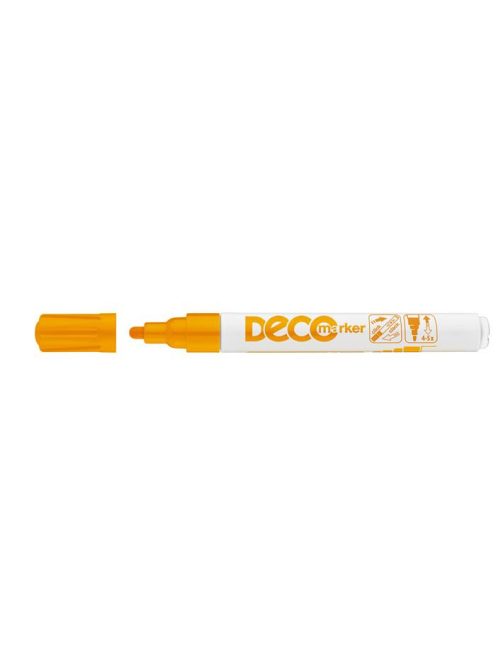 ICO Lakkmarker, 2-4 mm, ICO "Decomarker" narancssárga