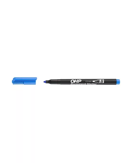 ICO Alkoholos marker, OHP, 2-3 mm, B, ICO, kék