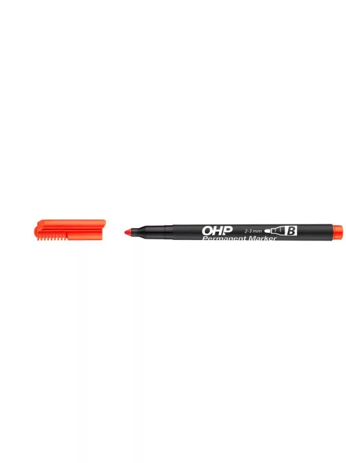ICO Alkoholos marker, OHP, 2-3 mm, B, ICO, piros