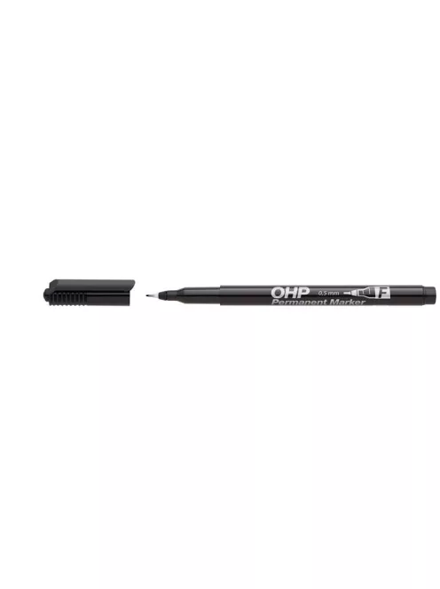 ICO Alkoholos marker, OHP, 0,5 mm, F, ICO, fekete