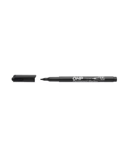 ICO Alkoholos marker, OHP, 1-1,5 mm, M, ICO, fekete