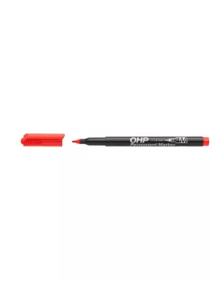 ICO Alkoholos marker, OHP, 1-1,5 mm, M, ICO, piros