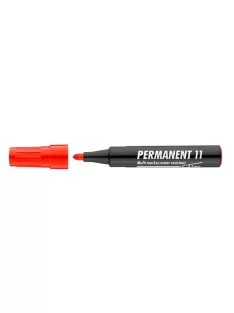   ICO Alkoholos marker, 1-3 mm, kúpos, ICO "Permanent 11", piros