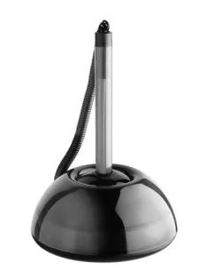   ICO Ügyféltoll, 0,8 mm, füstszínű tolltest, ICO "Lux" kék