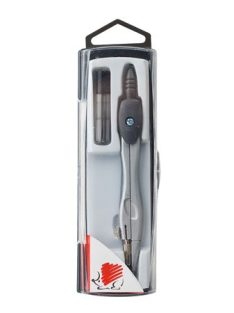   ICO Körző készlet, fém, ICO "Süni", vegyes színek