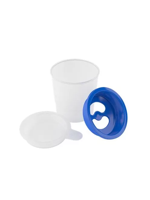 ICO Ecsettál, műanyag, fedéllel, ICO "Süni", vegyes színek