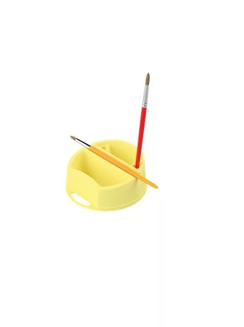 ICO Ecsettál, műanyag, kétrészes, ICO "Süni", vegyes színek