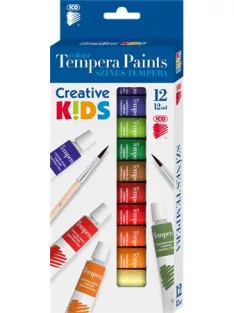   ICO Tempera készlet, 12 darabos, ICO "Creative Kids"