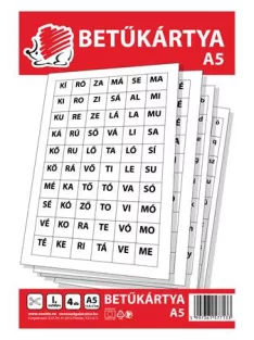 ICO Betűkártya, A5, ICO "Süni"