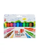 ICO Filctoll készlet, 1-3 mm, ICO "Süni", 10 különböző szín