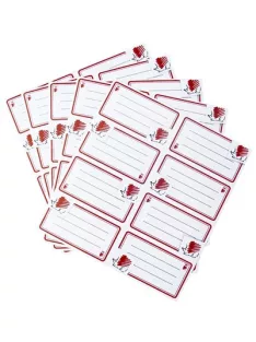 ICO Füzetcímke, 40 db, ICO "Süni"