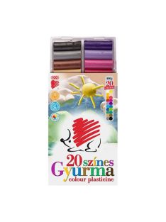   ICO Gyurma, 400 g, ICO "Süni", 20 különböző szín