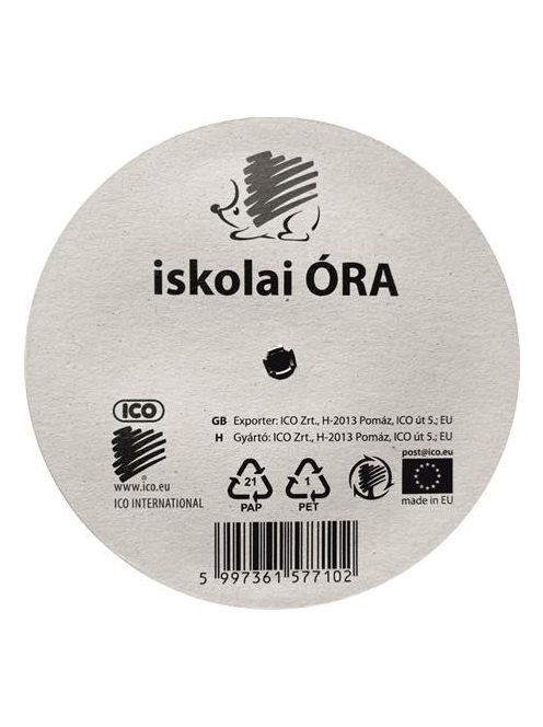 ICO Iskolai óra, műanyag, ICO "Süni"