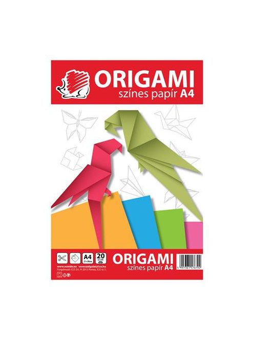 ICO Origami papír, A4, ICO "Süni", 20 lap