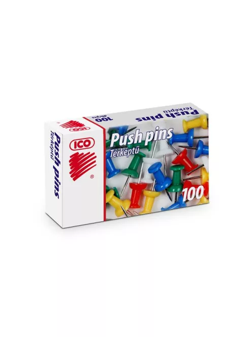ICO Térképtű, színes, 100 db, ICO