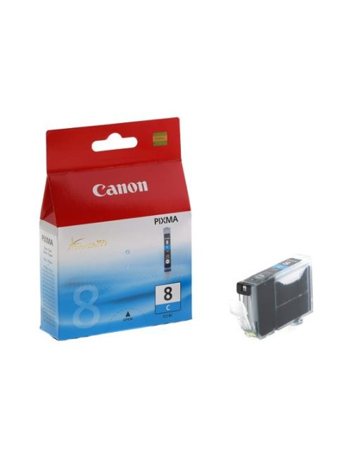CANON CLI-8C Tintapatron Pixma iP3500, 4200, 4300 nyomtatókhoz, CANON, cián, 13ml