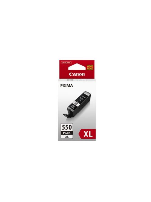CANON PGI-550PGBXL Tintapatron Pixma iP7250, MG5450, MG6350 nyomtatókhoz, CANON, fekete, 22ml