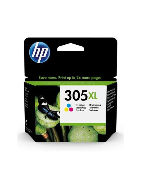 HP 3YM63AE Tintapatron Deskjet 2320,2710, 4120 nyomtatókhoz, HP 305XL, színes, 200 oldal