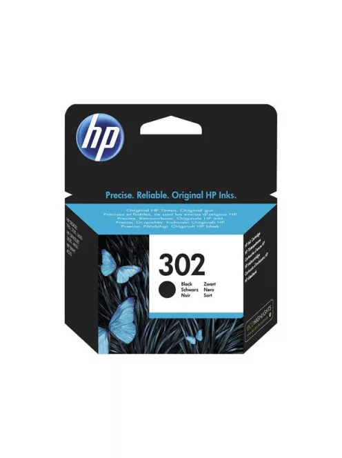 HP F6U66AE Tintapatron DeskJet 2130 nyomtatókhoz, HP 302, fekete, 3,5ml