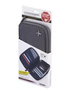 TROIKA Dokumentumtároló, utazáshoz, RFID védelemmel, TROIKA "Safe flight", szürke