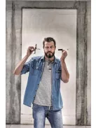 TROIKA Bornyitó szett, kés, vákuumozó dugó, TROIKA, fekete-piros