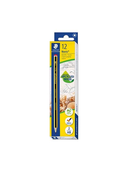 STAEDTLER Grafitceruza, HB, hatszögletű, STAEDTLER "Noris 120"