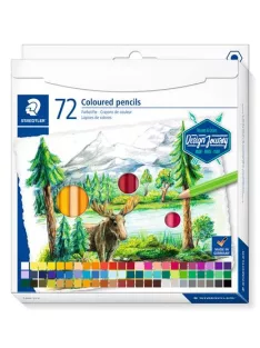   STAEDTLER Színes ceruza készlet, hatszögletű, STAEDTLER "146 C", 72 különböző szín