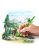 STAEDTLER Színes ceruza készlet, hatszögletű, STAEDTLER "146 C", 72 különböző szín