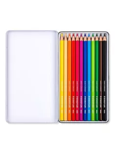   STAEDTLER Színes ceruza készlet, hatszögletű, STAEDTLER® "metallic 146M", 12 különböző metál szín