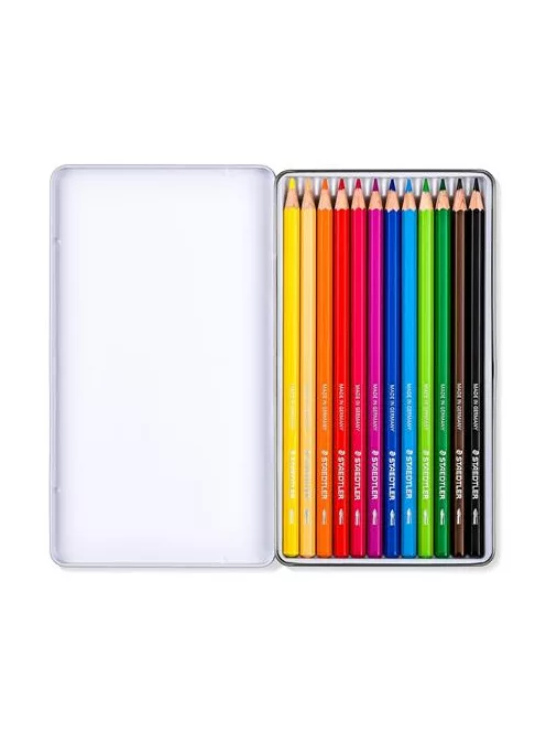 STAEDTLER Színes ceruza készlet, hatszögletű, STAEDTLER® "metallic 146M", 12 különböző metál szín
