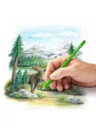 STAEDTLER Színes ceruza készlet, hatszögletű, STAEDTLER® "metallic 146M", 12 különböző metál szín