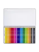 STAEDTLER Színes ceruza készlet, háromszögletű, fémdobozos, STAEDTLER "Ergo Soft 157", 36 különböző szín