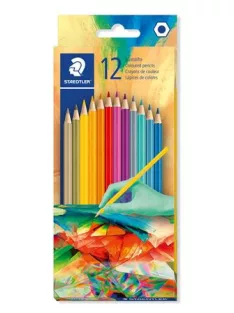   STAEDTLER Színes ceruza készlet, hatszögletű, STAEDTLER "175 C", Multiverzum 2, 12 különböző szín