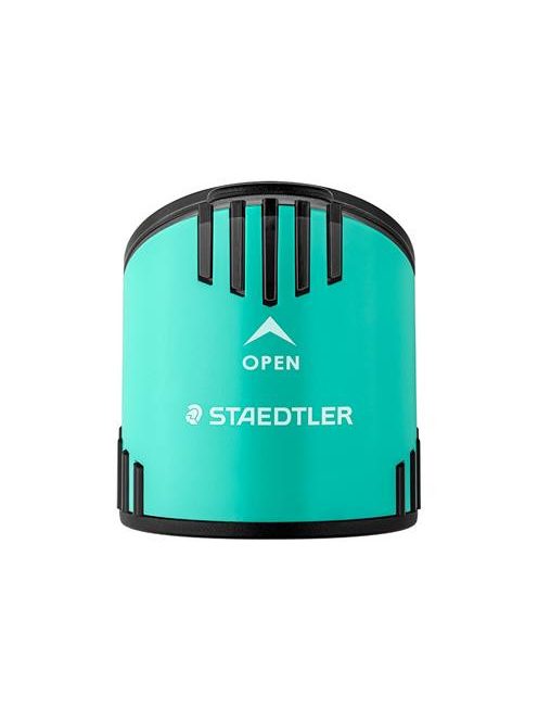 STAEDTLER Grafitceruza készlet, hegyezővel, radírral, HB, STAEDTLER "Norix® 181", franciazöld
