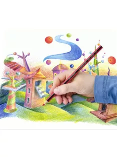   STAEDTLER Színes ceruza készlet, hatszögletű, STAEDTLER "Noris Colour 185", 36 különböző szín