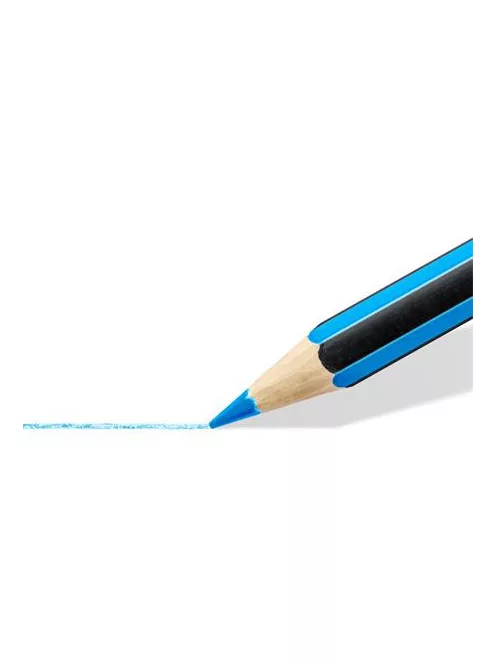 STAEDTLER Színes ceruza készlet, hatszögletű, színezőfüzettel, STAEDTLER "Noris® Colour 185", 12 szín