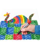 STAEDTLER Zsírkréta, zselés, STAEDTLER "Noris 2390", 6 különböző szín