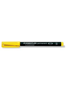   STAEDTLER Alkoholos marker, OHP, 0,4 mm, STAEDTLER "Lumocolor® 313 S", sárga