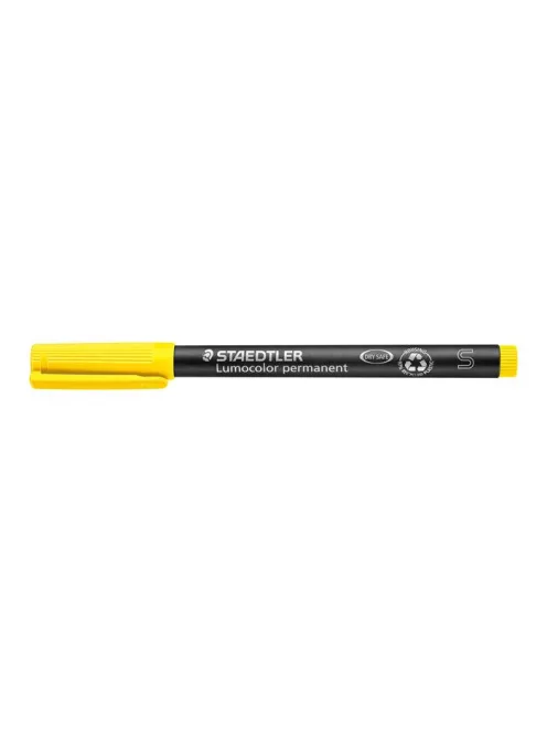 STAEDTLER Alkoholos marker, OHP, 0,4 mm, STAEDTLER "Lumocolor® 313 S", sárga