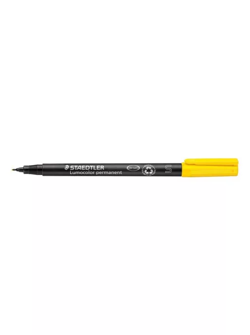 STAEDTLER Alkoholos marker, OHP, 0,4 mm, STAEDTLER "Lumocolor® 313 S", sárga